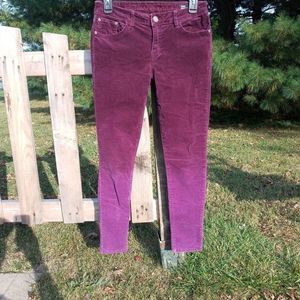 Buffalo David Bitton stretch skinny Jilian Ombre lowrise purple fade women's W28